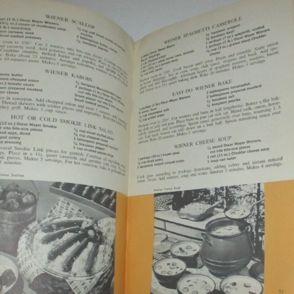 1950's Mid Century Oscar Meyer Recipe Booklet 80 Favorites Cured Meat 6 x 9